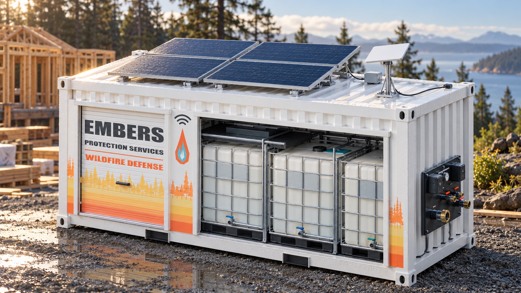 BRIDGE Unit equipment bay, solar array, satellite receiver and exterior manifold